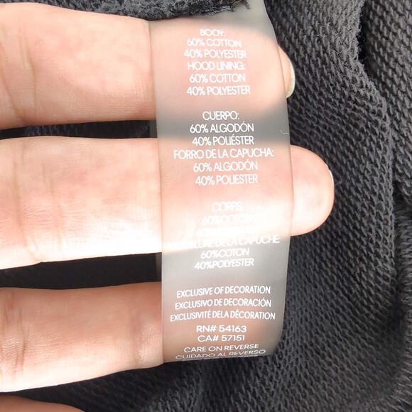 Calvin Klein Black Hoodie Short Sleeve Mini Dress with Pockets - Size M - GUC - Picture 8 of 13